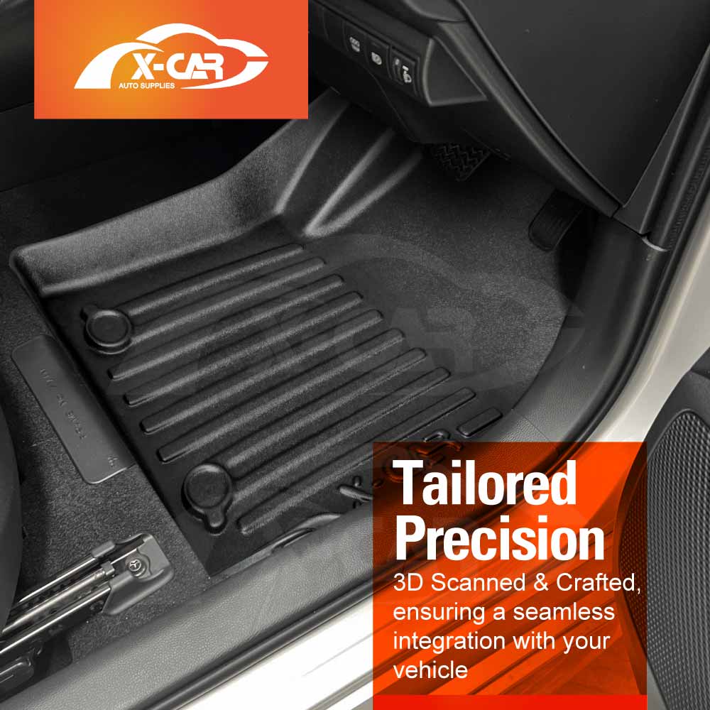 3D Floor Mats Boot Liner for Toyota Corolla Hatchback 2018-Onwards All Weather Heavy Duty Cargo Car Trunk Luggage Tray