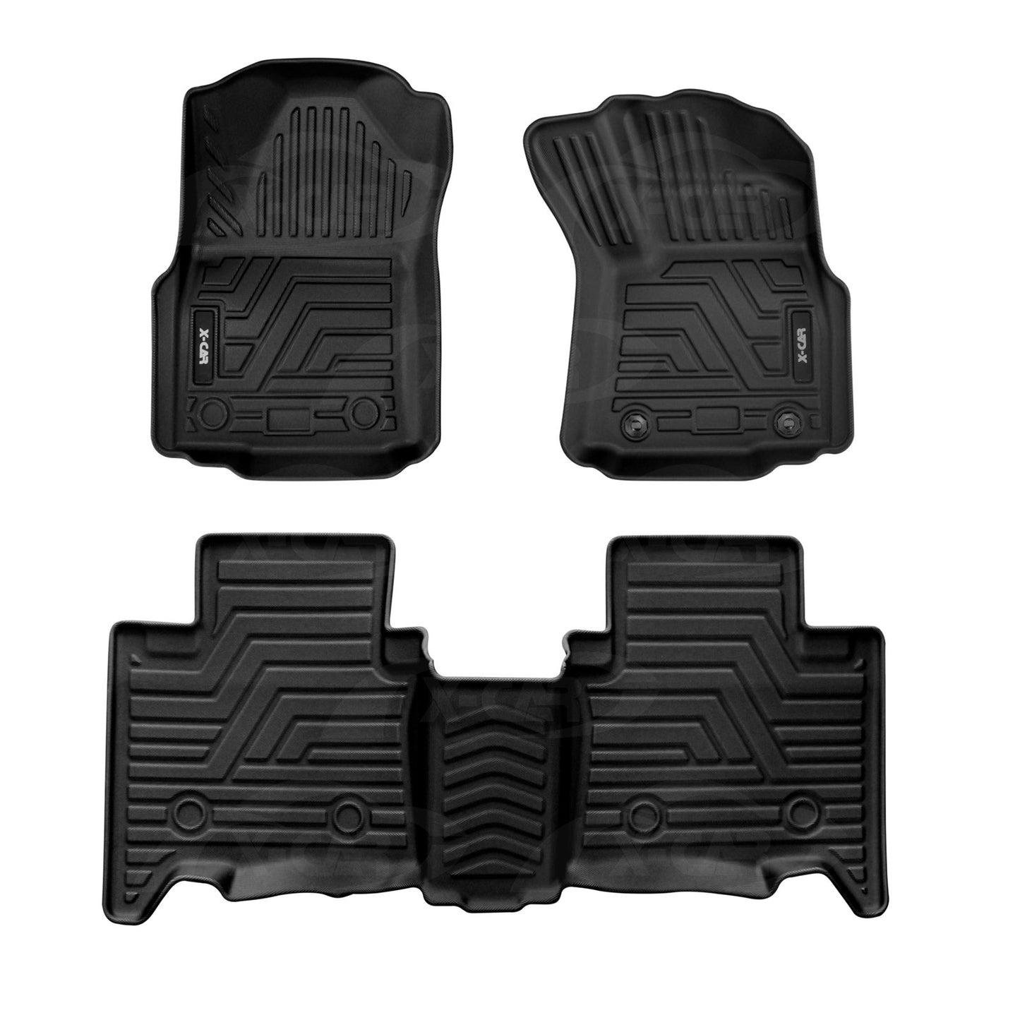 3D Floor Mats Boot Liner for Toyota Fortuner 2015-Onwards All Weather Heavy Duty Cargo Car Trunk Luggage Tray