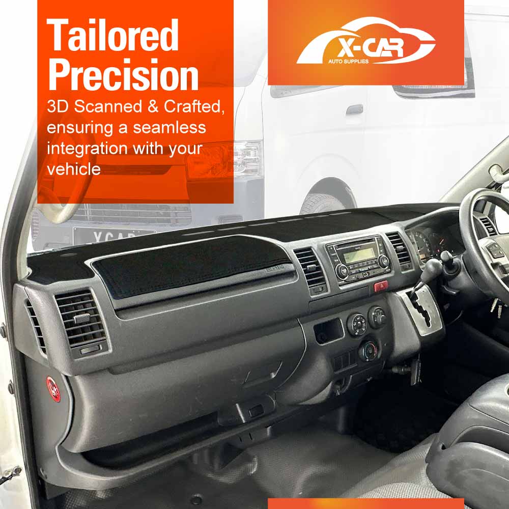 Dash Mat for Toyota Hiace LWB Van 2005-2018 Non-Slip Pad Cover Interior Accessories