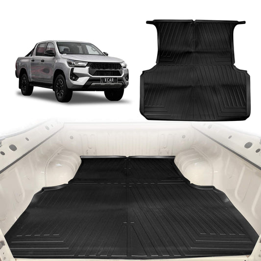 Tub Liner for Toyota Hilux Dual Cab 2016-Onwards J-Deck All Weather Heavy Duty Cargo Trunk Mat Luggage Tray