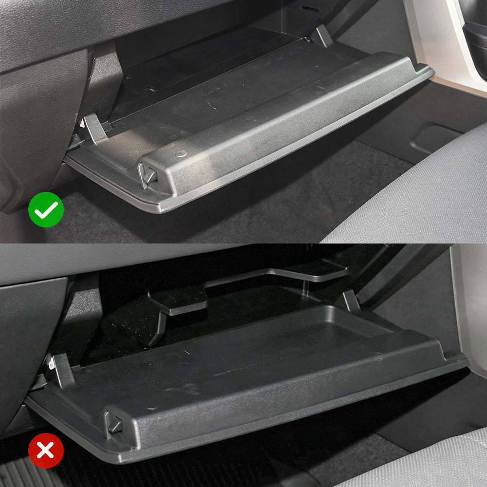Glove Box Organizer Insert Tray for Toyota Tundra VXKH75L Series 2023-Onwards Car Storage Box Accessories