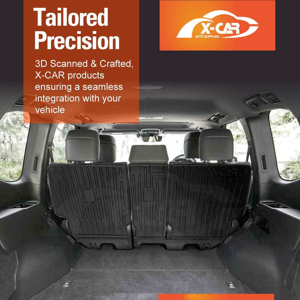 Back Seat Protector for Toyota Landcruiser 300 LC300 2021-Onwards All Weather Heavy Duty Car Seat Kick Mats Cover Accessories