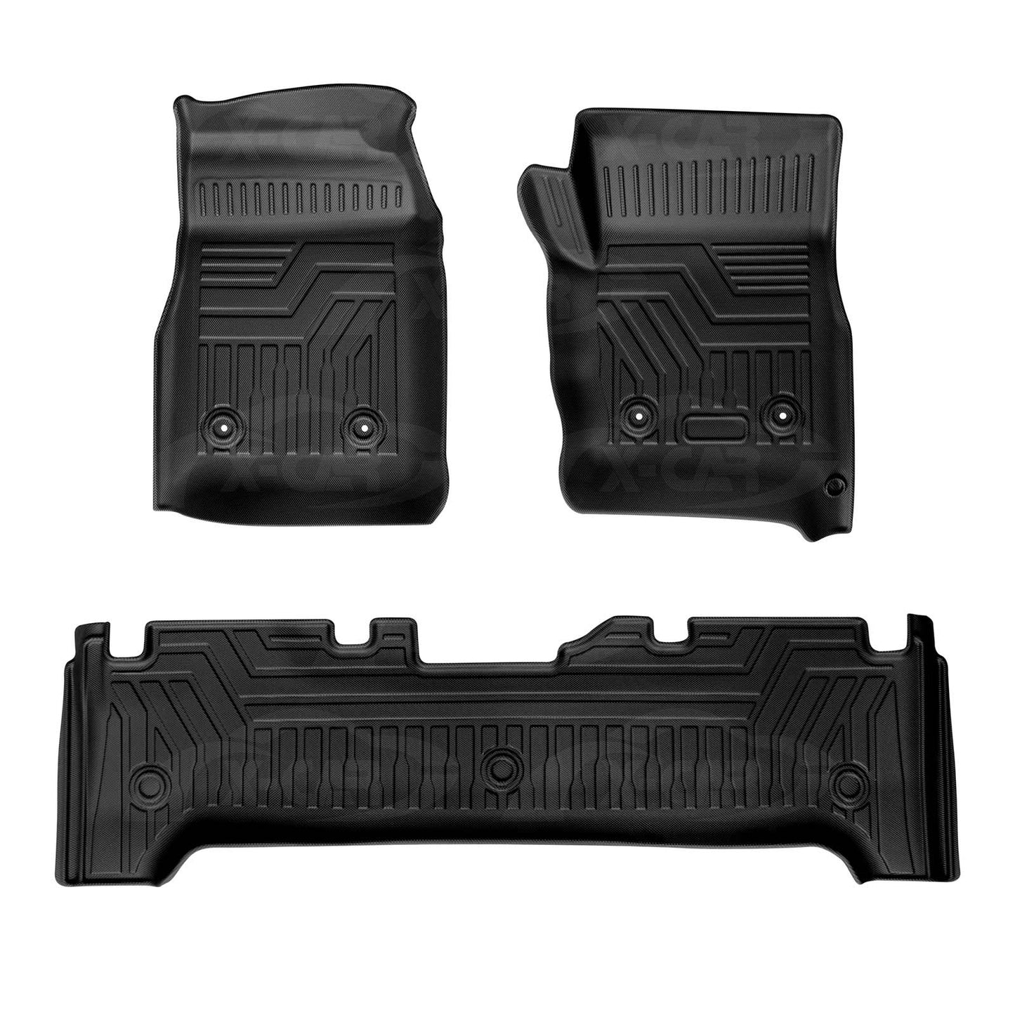 3D Floor Mats for Toyota Landcruiser 80 Series 1991-1998 Heavy Duty All Weather Car Carpet Liner Set Accessories