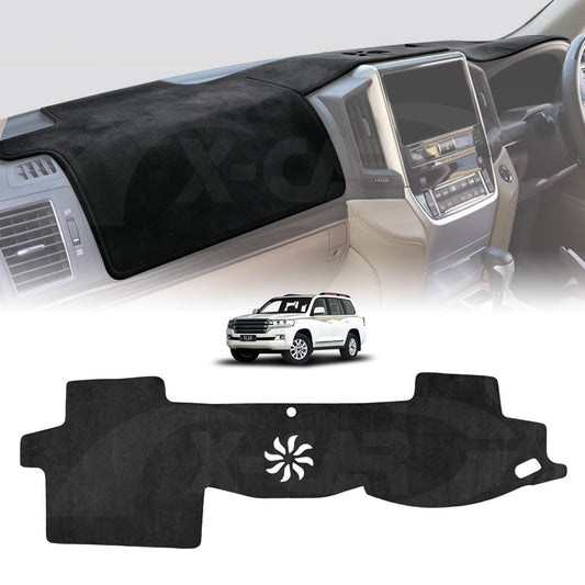 Dash Mat for Toyota LandCruiser 200 LC200 Series 2007-2021 Non-Slip Microfiber Pad Cover Interior Accessories