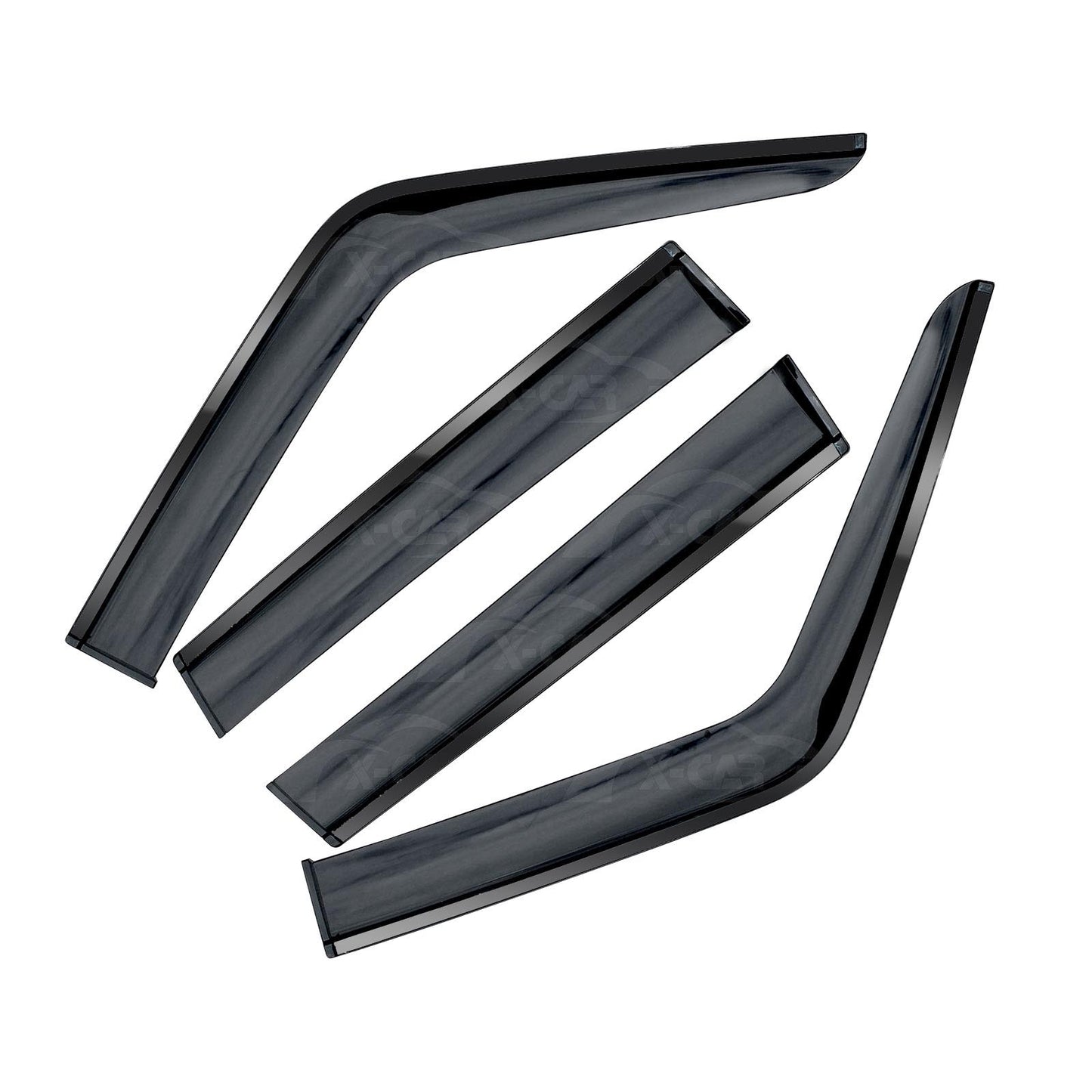Weathershields for Toyota LandCruiser 70/76/78/79 2007-2025 Series Car Weather Shields Wind Deflectors Window Sun Visor
