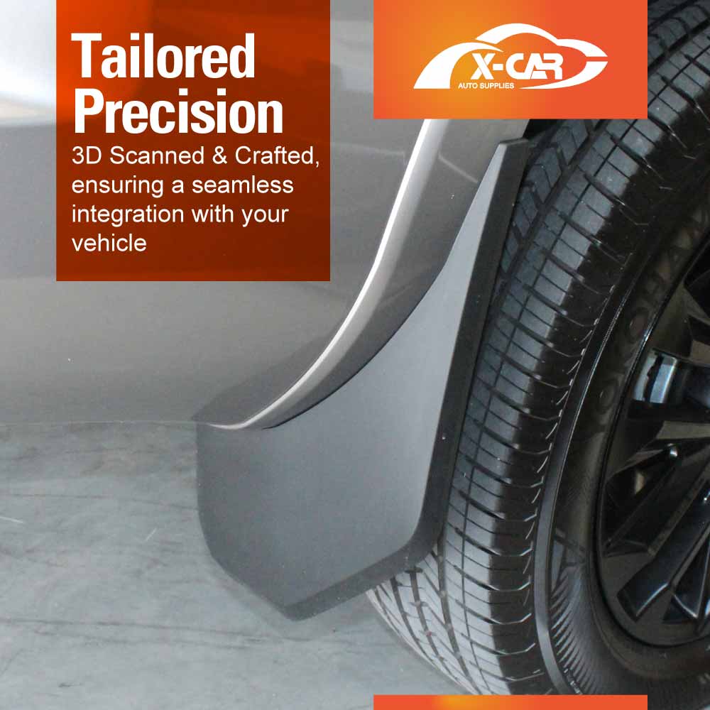 Mud Flaps Splash Guards for Toyota Prado 250 Series 2024-2025 Mudguard Fender Front and Rear Set of 4