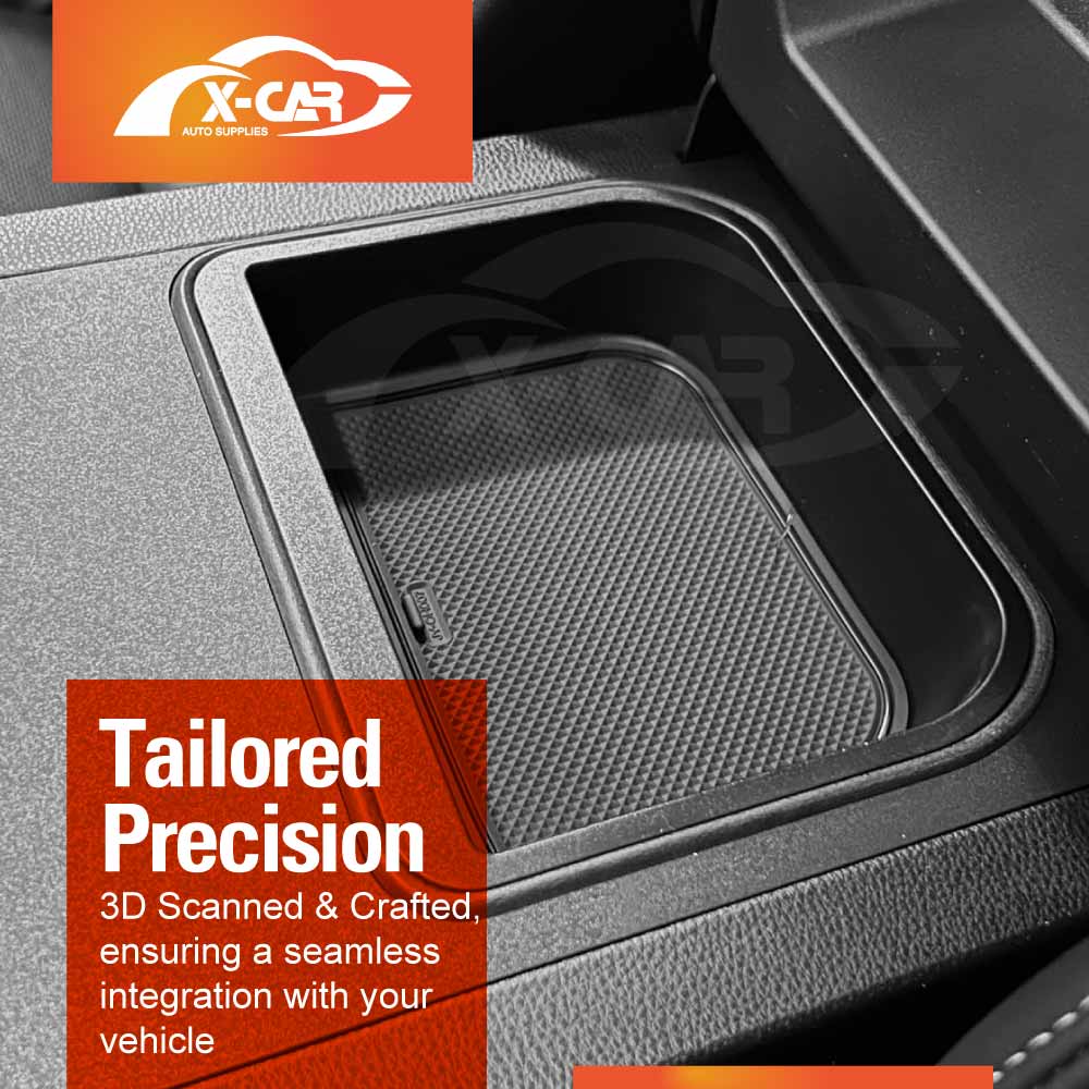 Centre Console Armrest Organizer Tray for Toyota Prado 250 Series 2024-Onwards VX/ ALTITUDE/ KAKADU with Cool Box Storage Box