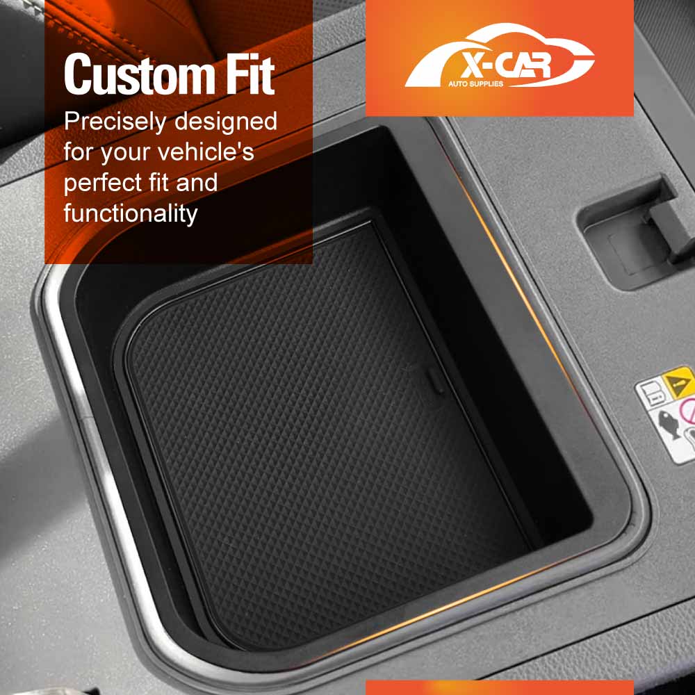 Centre Console Armrest Organizer Tray for Toyota Prado 250 Series 2024-Onwards VX/ ALTITUDE/ KAKADU with Cool Box Storage Box