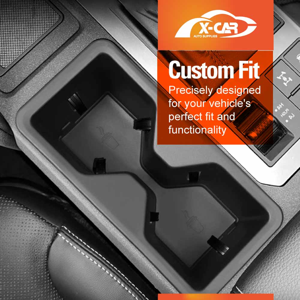 Centre Console Rubber Cup Holder Insert for Toyota Prado 250 Series 2024-2025 Interior Accessories