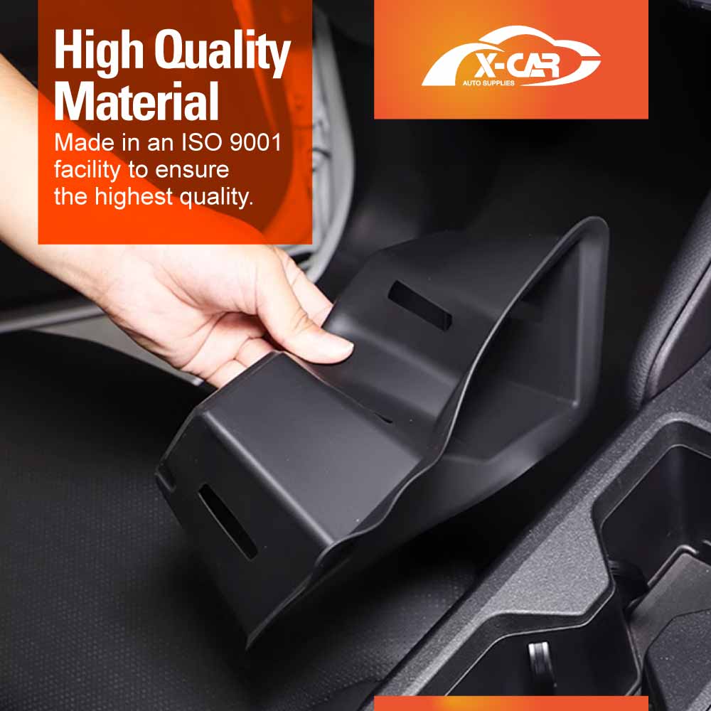 Centre Console Organizer Tray for Toyota Prado 250 Series with Cool Box 2024-Onwards Armrest Storage Box Cup Holder Car Accessories