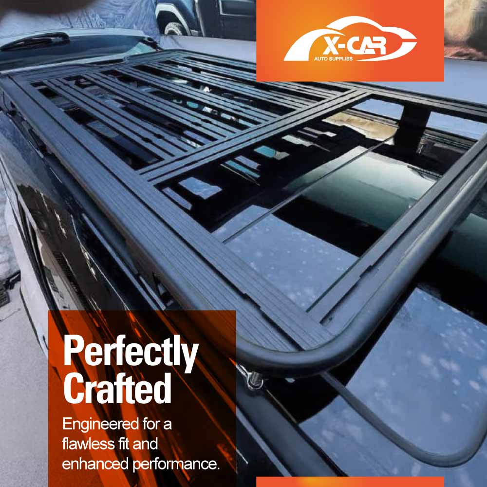 Roof Rack Rear Ladder LED Awning for Toyota Prado 250 Series GX/GXL 2024-2025 Multi-Functional Expansion Platform Aluminum Alloy