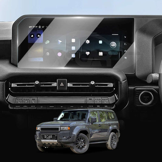 Tempered Glass Screen Protector for Toyota Prado 250 Series 2024-2025 Touchscreen Anti-Scratch Cover Accessories