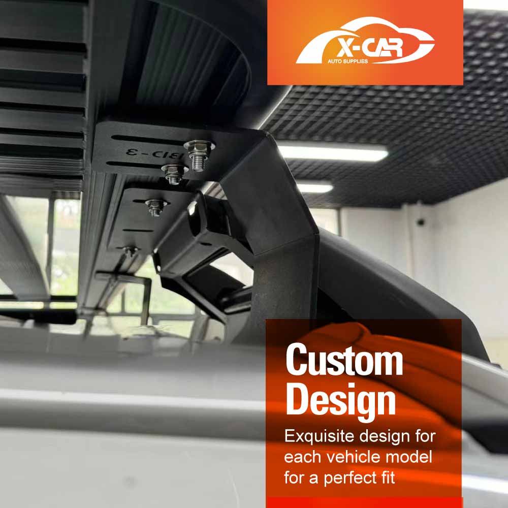 Roof Rack Rear Ladder LED Awning for Toyota Prado 250 Series GX/GXL 2024-2025 Multi-Functional Expansion Platform Aluminum Alloy