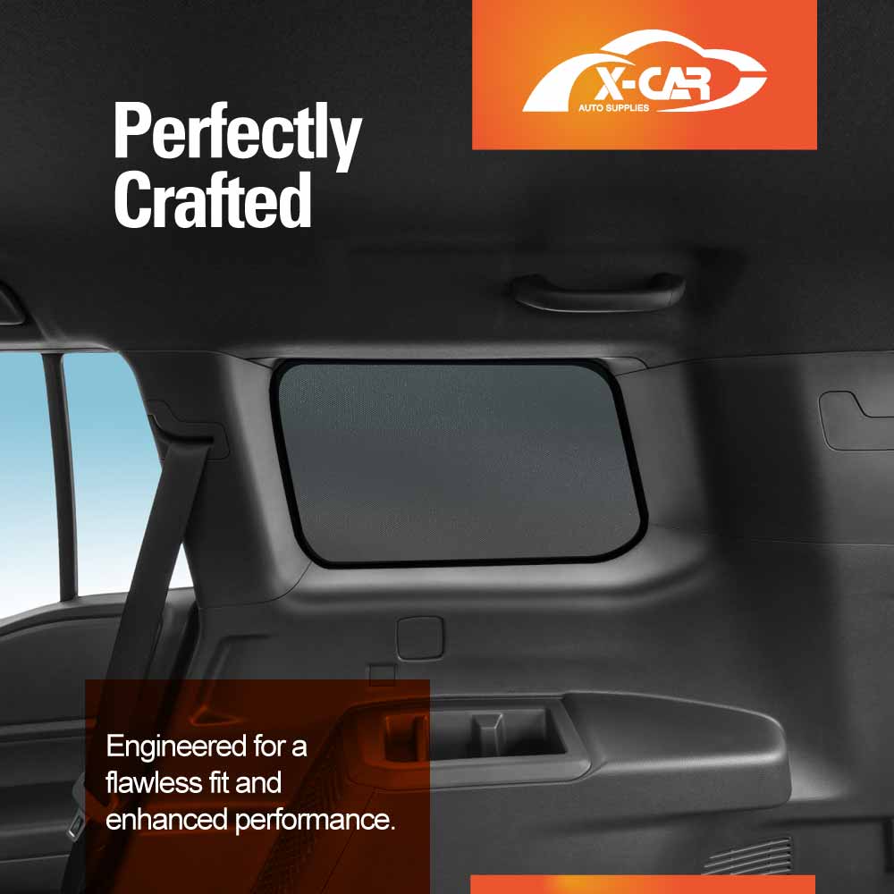 Window Sun Shades for Toyota Prado 250 With-Rear-View Mirror Camera 2024-Onwards Car UV Protection Windscreen Blind Mesh