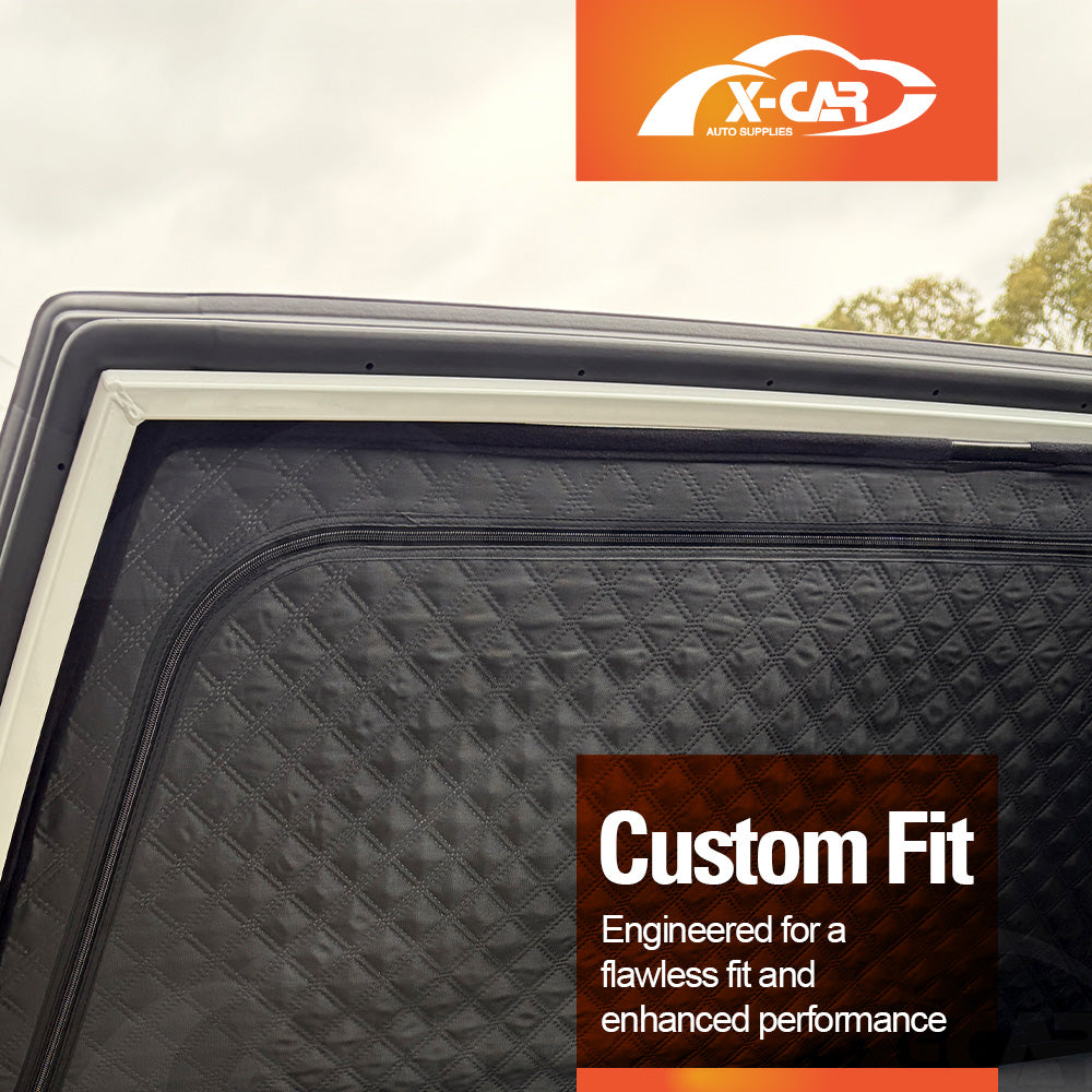Rear Window Sun Shades for Toyota RAV4 6th Gen 2026-Onwards Zipper Dual Layer UV Protection Car Sunshade Blind Mesh