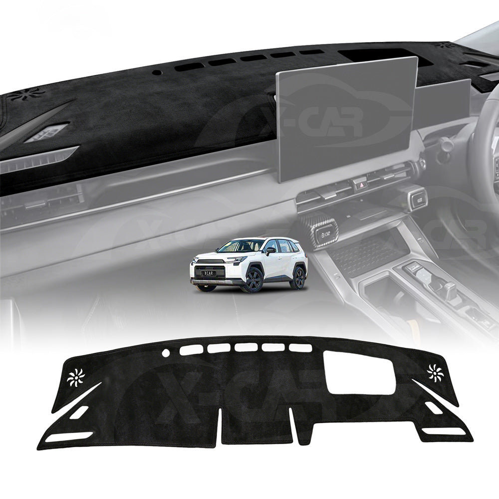 Dash Mat for Toyota Rav4 Rav 4 6th Gen With HUD 2026-Onwards Non-Slip Microfiber Pad Cover Interior Accessories