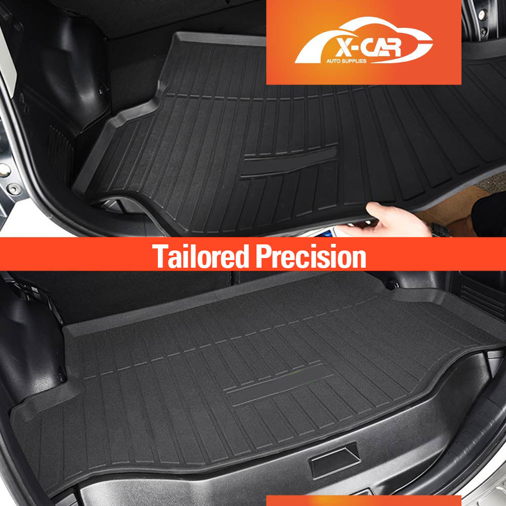 3D Floor Mats Boot Liner for Toyota RAV4 RAV 4 Full Wheel 2013-2018 All Weather Heavy Duty Cargo Car Trunk Luggage Tray