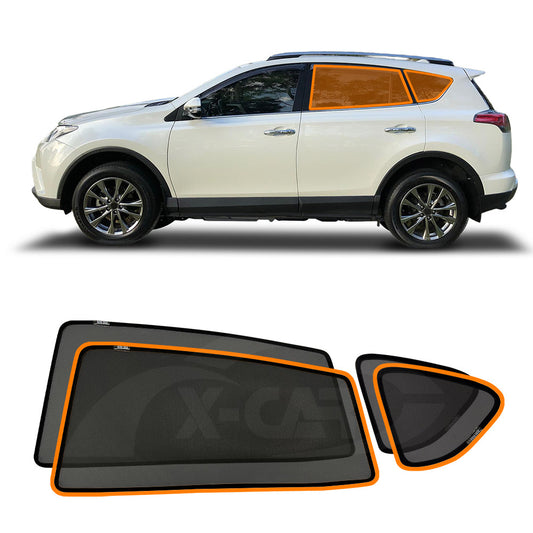 Port Rear Window Sun Shade for Toyota Rav4 Rav 4 2013-2018 Car Sun Blind Mesh
