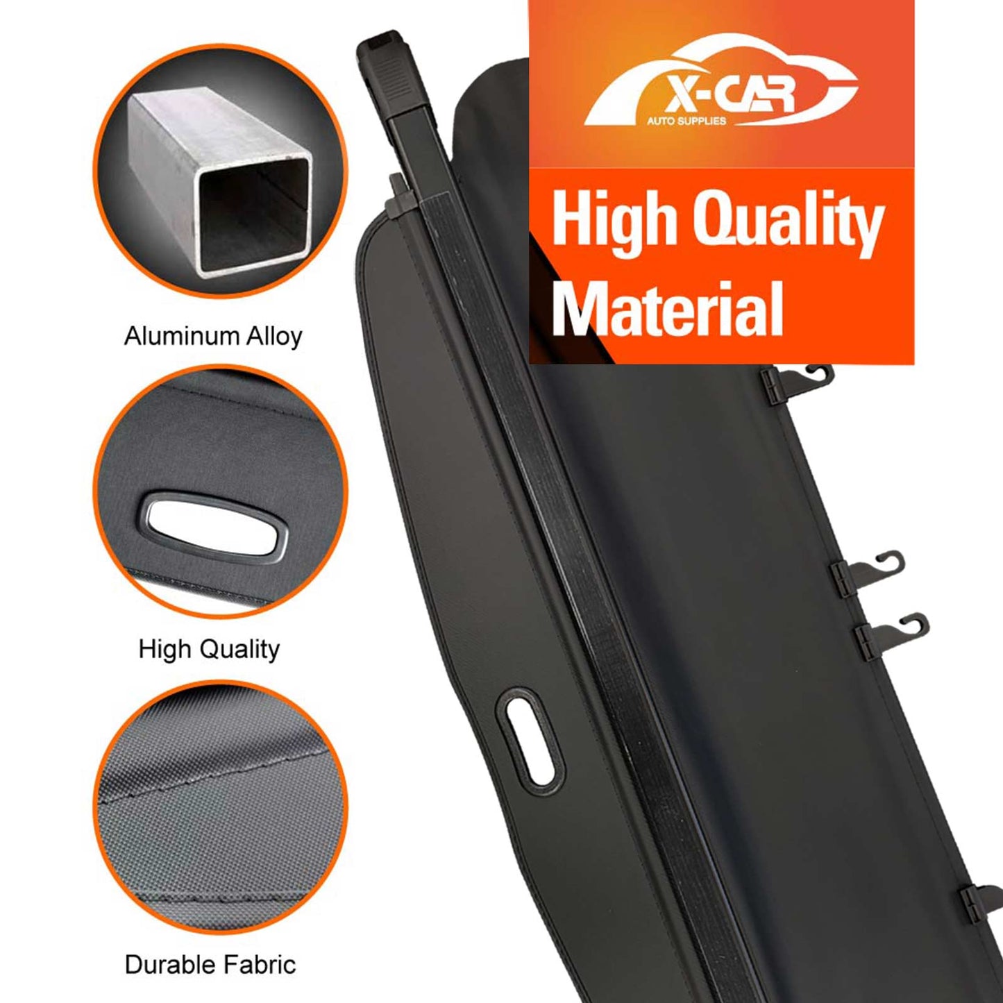 Retractable Car Trunk Shade Rear Cargo Security Shield Luggage Cover for Toyota Rav4 Rav 4 2013 2014 2015 2016 2017 2018