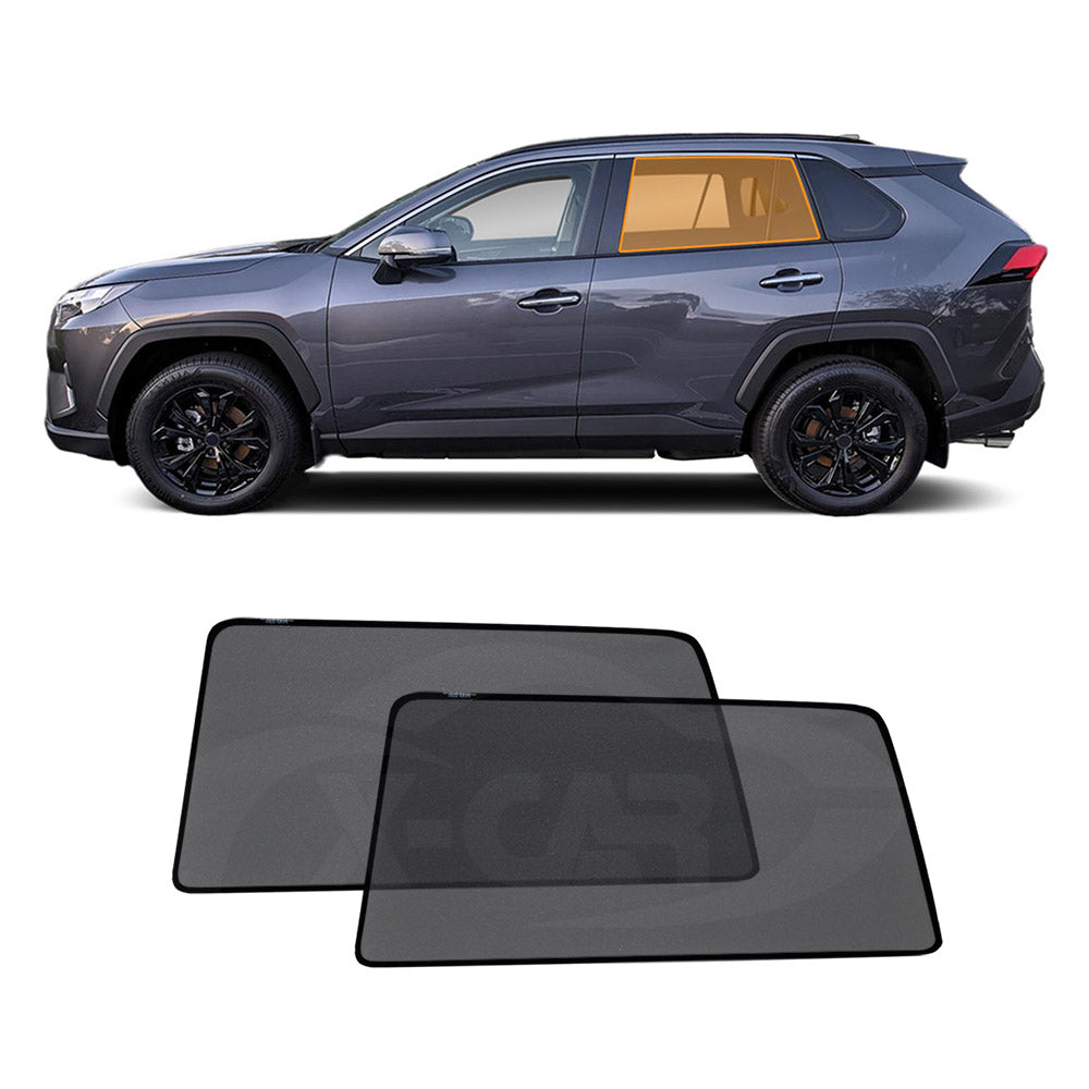 Rear Window Sun Shade for Toyota RAV4 2019-Onwards Car Sun Blind Mesh