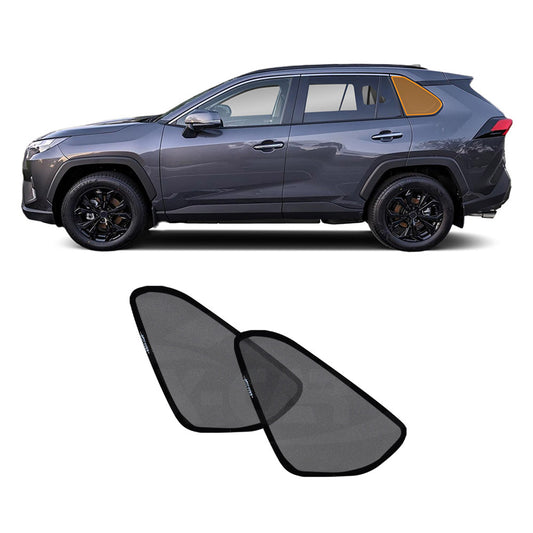 Port Window Sun Shade for Toyota RAV4 2019-Onwards Car Sun Blind Mesh Third Row Window