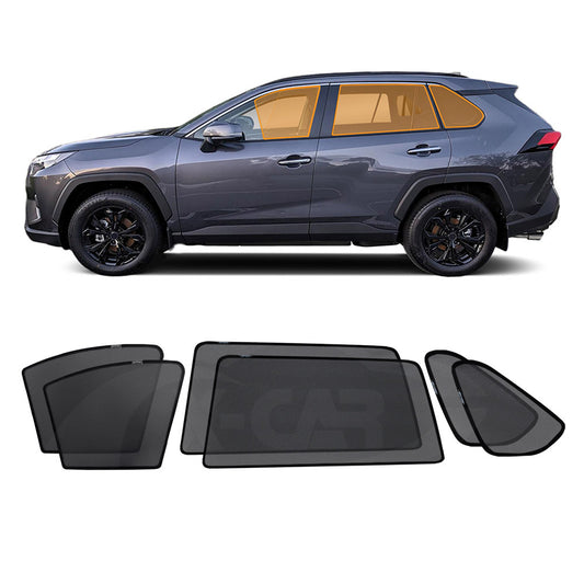 Car Window Sun Shade for Toyota RAV4 2019-Onwards Sun Blind Mesh Rear Side