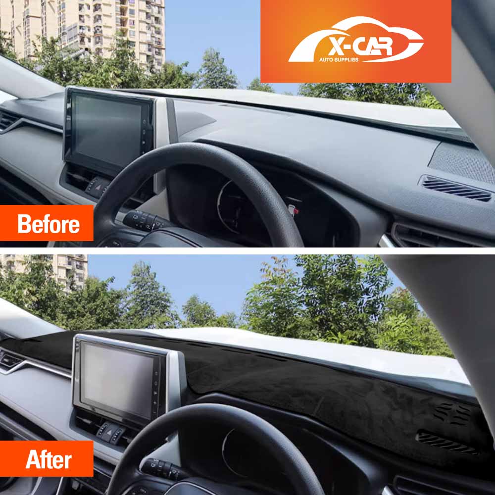 Dash Mat for Toyota Rav4 Rav 4 2019-2025 Non-Slip Microfiber Pad Cover Interior Accessories