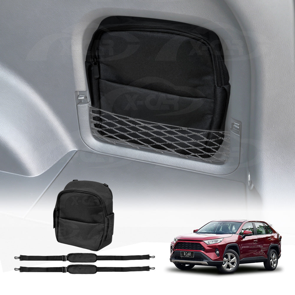 Boot Side Pocket Storage Bag for Toyota RAV 4 RAV4 XA50 2019-2025 Rear Cargo Trunk Organizer Interior Accessories