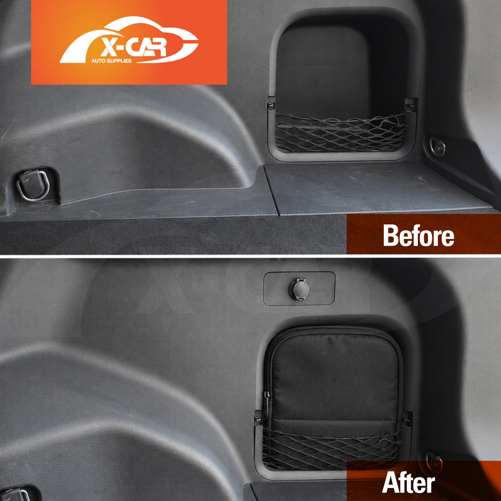 Boot Side Pocket Storage Bag for Toyota RAV 4 RAV4 XA50 2019-2025 Rear Cargo Trunk Organizer Interior Accessories