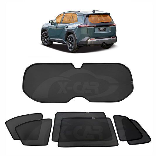 Window Sun Shades for Toyota Rav4 6th Gen 2026-Onwards With Rear Mirror Car Custom Windscreen Shade Sun Blind Mesh