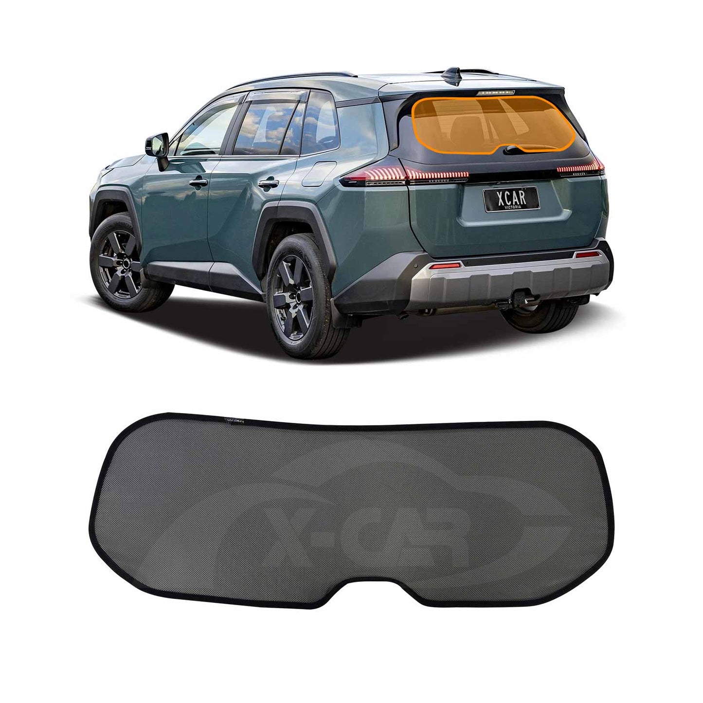 Rear Windscreen Sun Shade for Toyota Rav4 Rav 4 6th Gen 2026-Onwards Car Custom Wind Screen Sun Blind Mesh