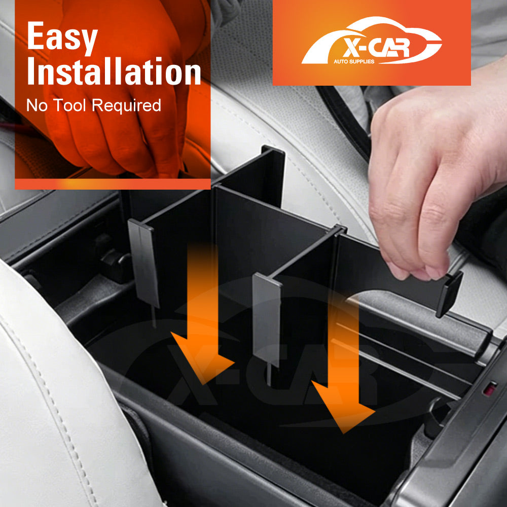 Armrest Organizer Divider Insert for Toyota RAV4 RAV 4 6th Gen 2026-Onwards Centre Console Storage Box Partition Interior Accessories