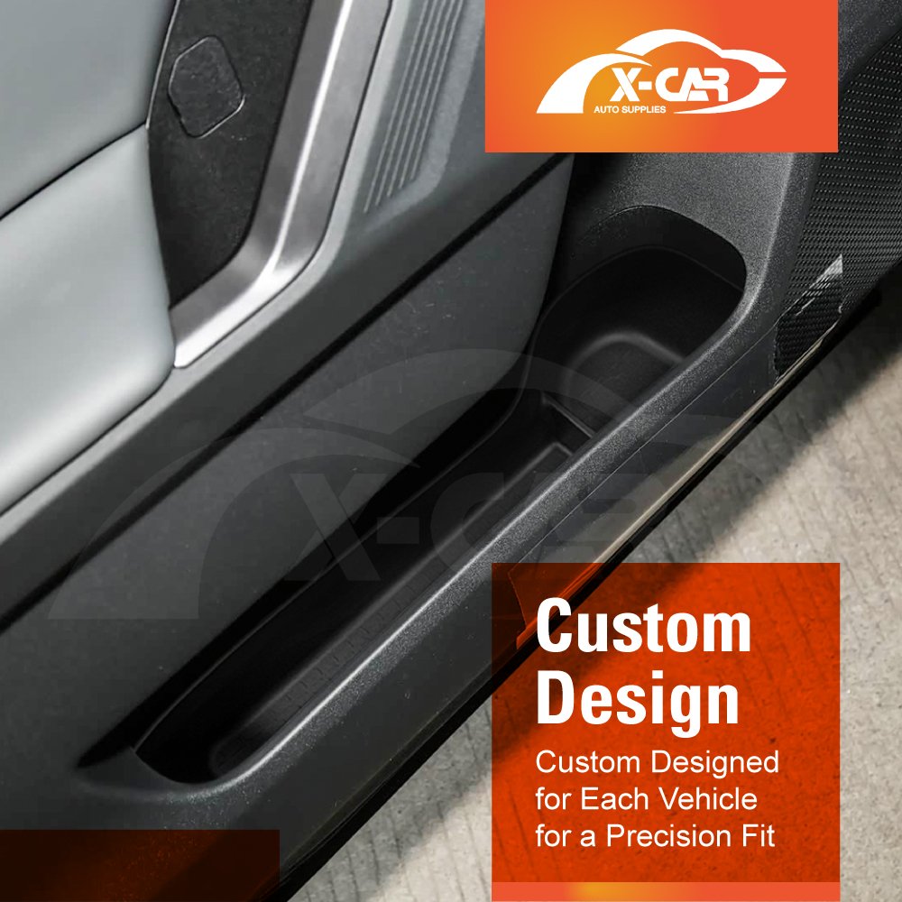 Car Door Side Storage Box Tray for Toyota RAV4 6th Gen 2026-Onwards Organizer Accessories Front and Rear Row Set of 4