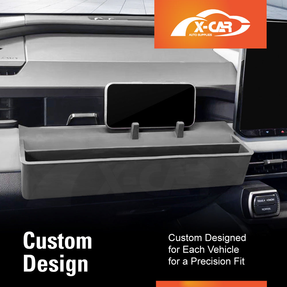 Passenger Dashboard Storage Tray for Toyota RAV4 6th Gen XA60 Series 2026-Onwards Organiser Box Phone Stand Interior Accessories