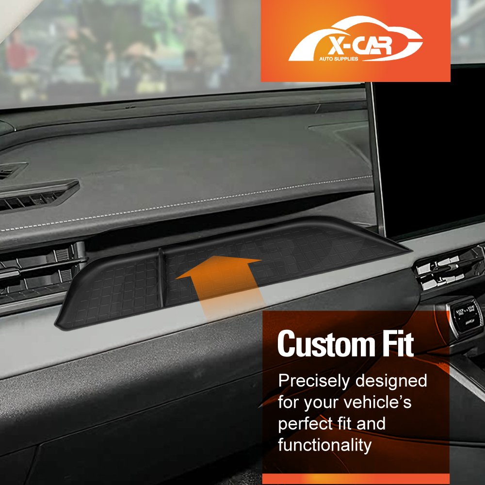 Passenger Side Storage Tray for Toyota RAV4 RAV 4 6th Gen 2026-Onwards Dashboard Shelf Organizer Mat Non-Slip Interior Accessories