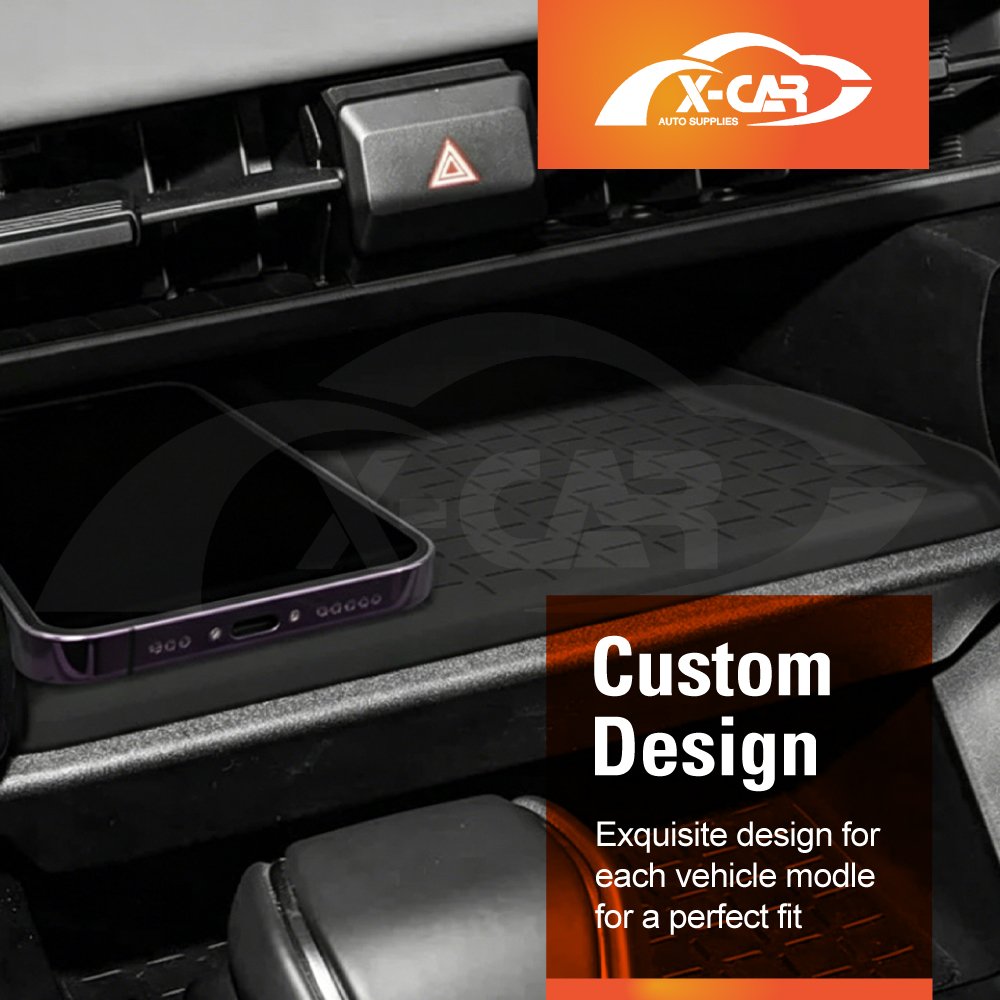 Wireless Charging Mat for Toyota RAV4 RAV 4 6th Gen 2026-Onwards Center Console Non-Slip Silicone Protective Pad Interior Accessories