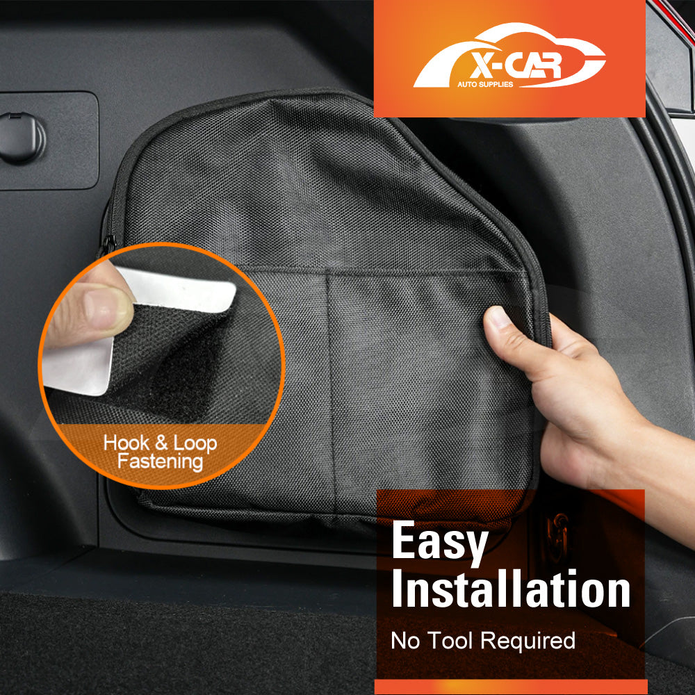 Boot Side Pocket Storage Bag for Toyota RAV4 6th Gen XA60 2026-Onwards Rear Cargo Trunk Organiser Interior Accessories