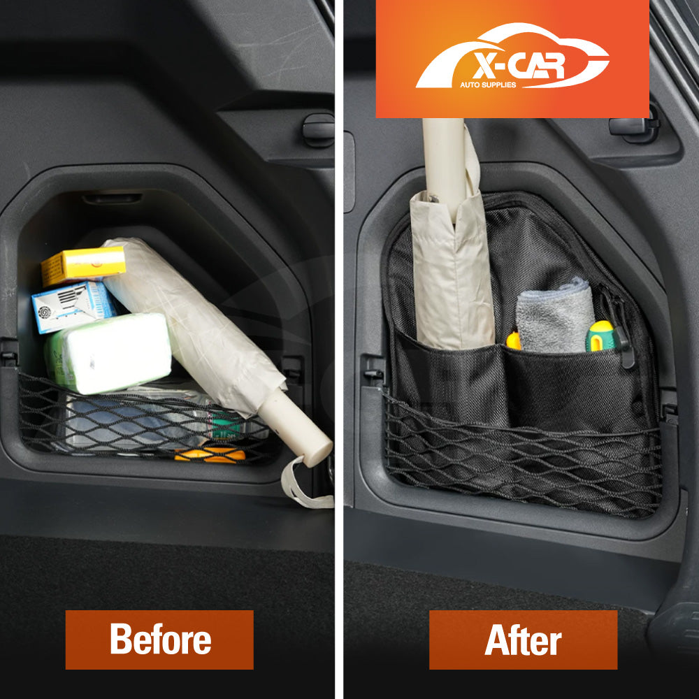 Boot Side Pocket Storage Bag for Toyota RAV4 6th Gen XA60 2026-Onwards Rear Cargo Trunk Organiser Interior Accessories