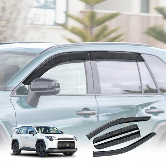 Weathershields for Toyota RAV4 6th Gen 2026-Onwards Car Weather Shields Wind Deflectors Window Sun Visor 4 Pcs