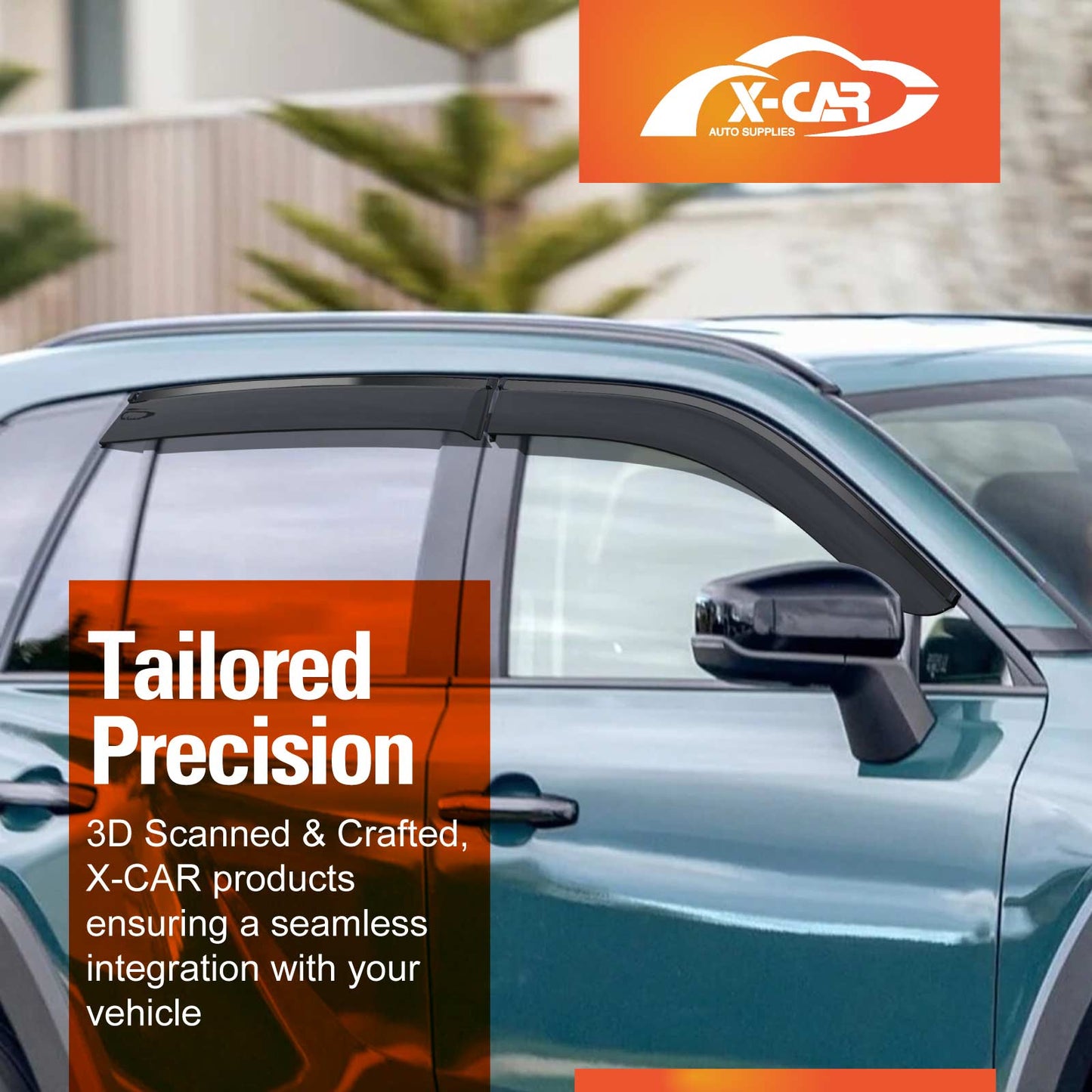 Weathershields for Toyota RAV4 6th Gen 2026-Onwards Car Weather Shields Wind Deflectors Window Sun Visor 4 Pcs