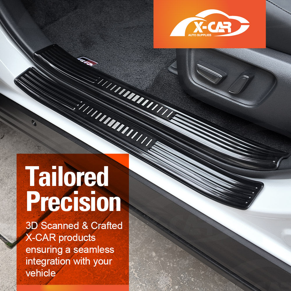 Door Entry Sill Guard Protector Set for Toyota RAV4 6th Gen 2026-Onwards Side Step Panel Covers Scratch Protection Trim Accessories