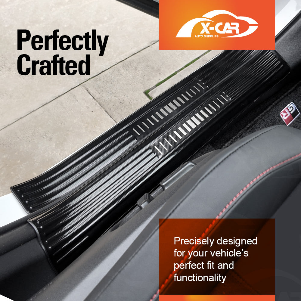 Door Entry Sill Guard Protector Set for Toyota RAV4 6th Gen 2026-Onwards Side Step Panel Covers Scratch Protection Trim Accessories