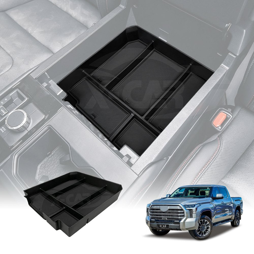 Armrest Organizer Tray for Toyota Tundra VXKH75L Series 2023-Onwards Centre Console Storage Box Insert Interior Accessories
