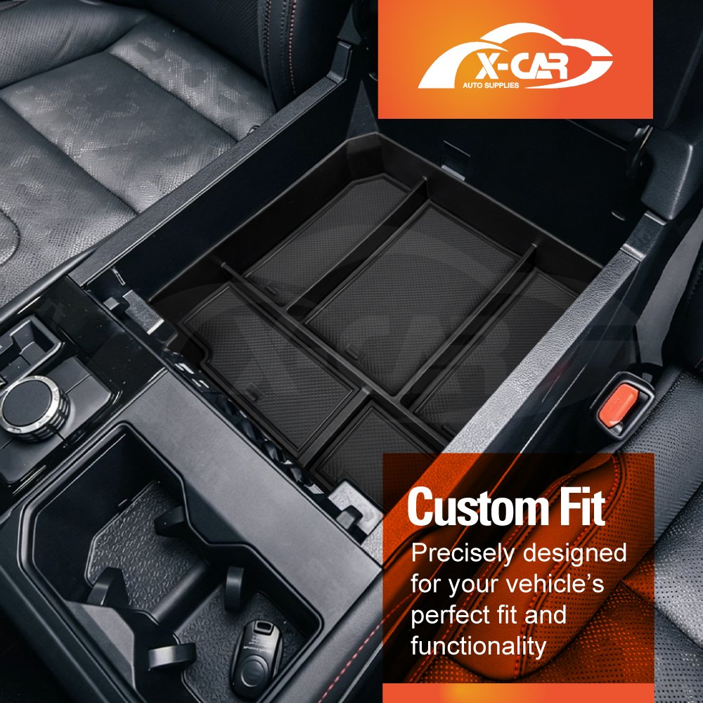 Armrest Organizer Tray for Toyota Tundra VXKH75L Series 2023-Onwards Centre Console Storage Box Insert Interior Accessories
