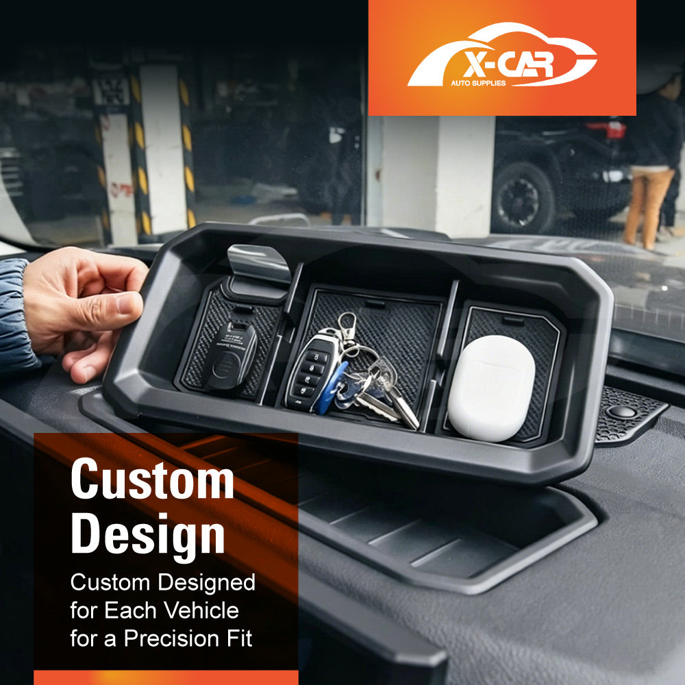 Centre Console Organizer Tray Set for Toyota Tundra VXKH75L Series 2023-Onwards Armrest Cup Holder Screen Dash Storage Box