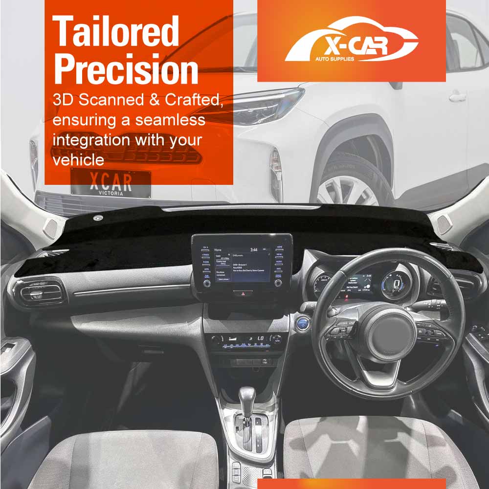 Dash Mat for Toyota Yaris Cross MXP Series 2020-2025 Non-Slip Microfiber Pad Cover Interior Accessories