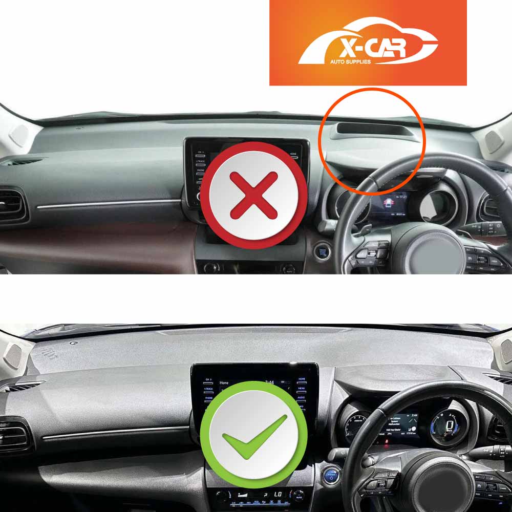 Dash Mat for Toyota Yaris Cross MXP Series 2020-2025 Non-Slip Microfiber Pad Cover Interior Accessories