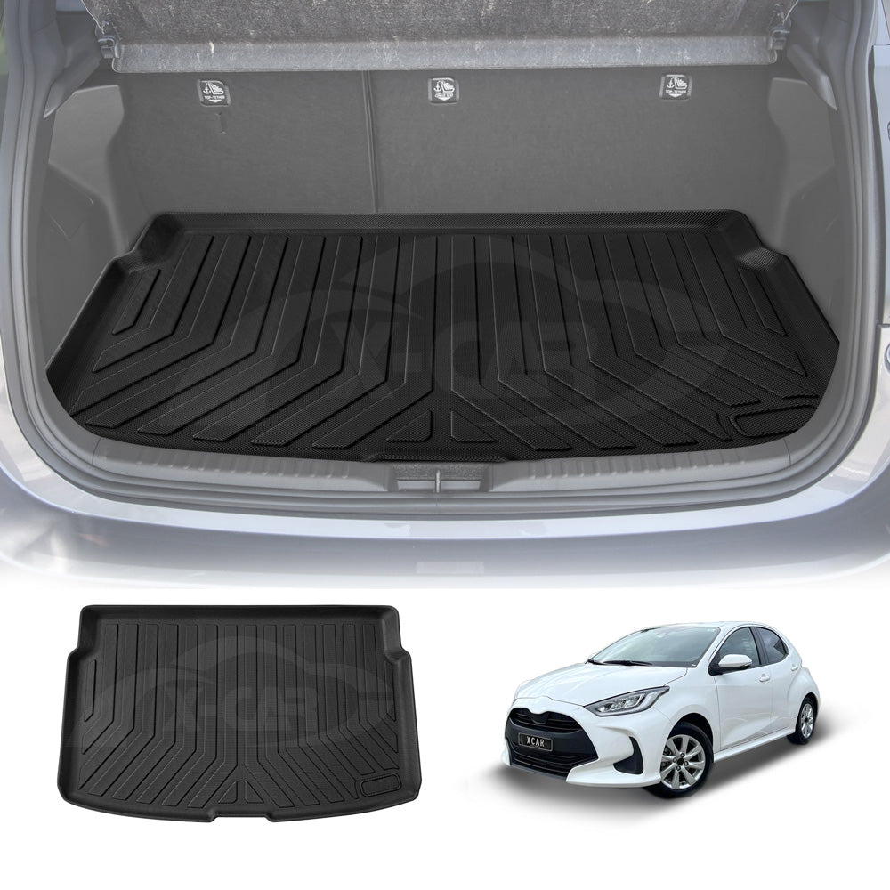 Boot Liner for Toyota Yaris Hatch 2020-Onwards All Weather Heavy Duty Cargo Trunk Cover Mat Luggage Tray Car Accessories