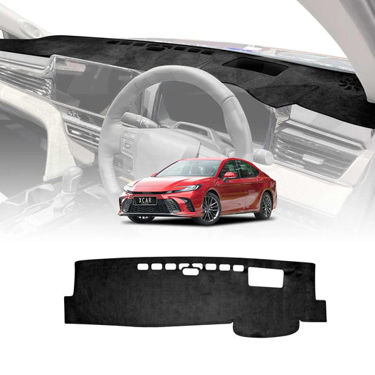 Dash Mat for Toyota Camry 2024-Onwards with Heads Up Display Microfiber Non-Slip Pad Cover Interior Accessories