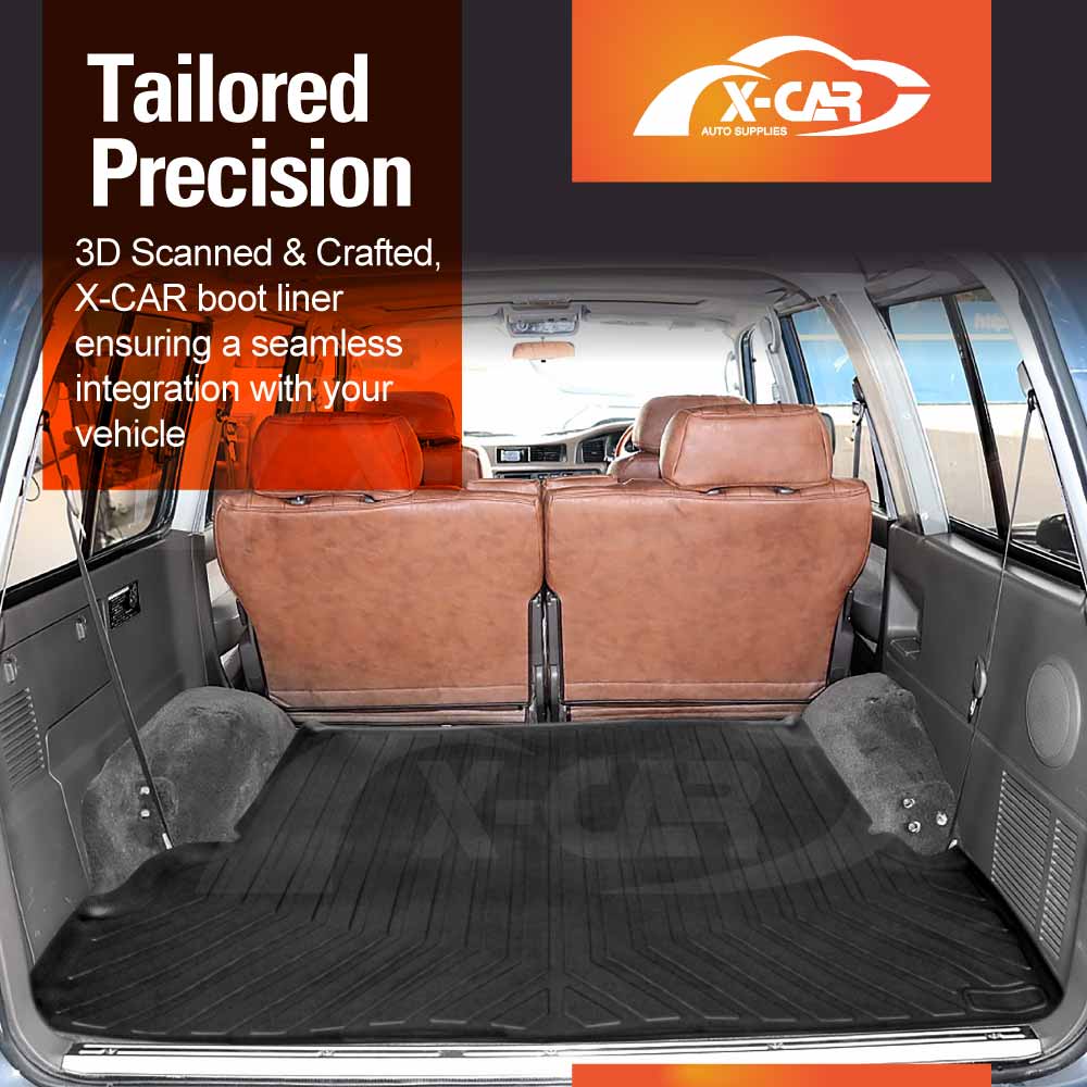 Boot Liner for Toyota Landcruiser 80 Series 1991-1998 All Weather Heavy Duty Cargo Trunk Cover Mat Luggage Tray Car Accessories